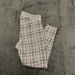 Plaid leggings | 2X